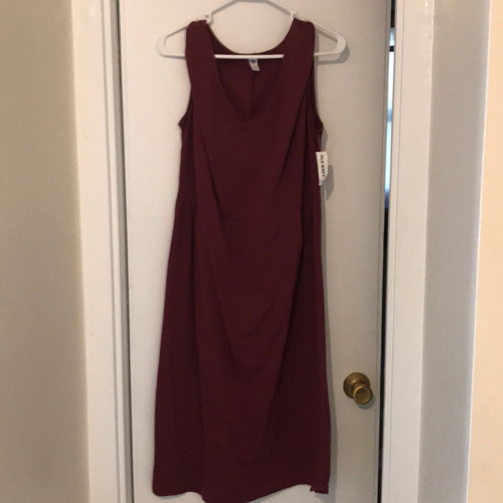 Maroon dress